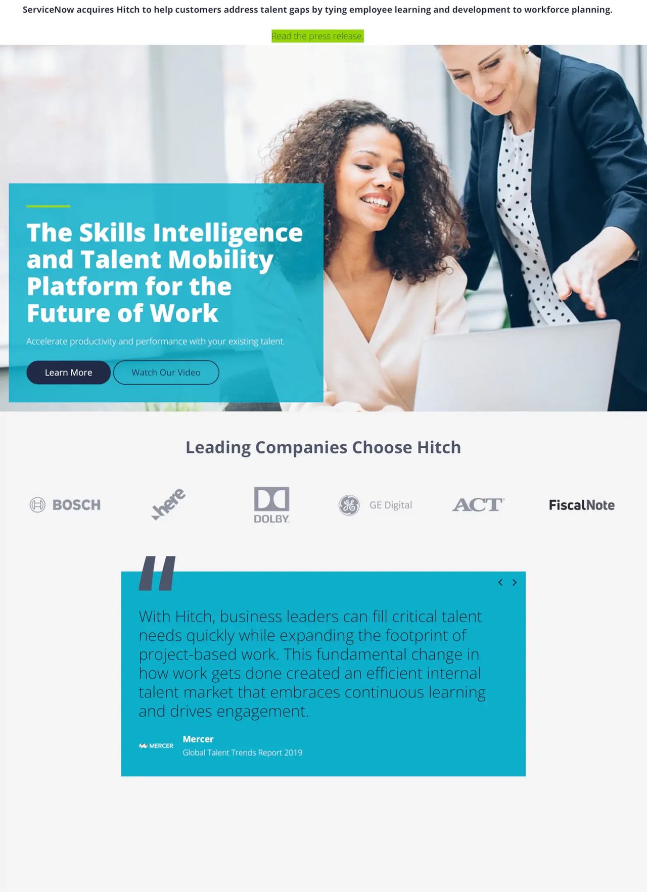 Hitch Works helps fill open positions quickly by leveraging their existing workforce.